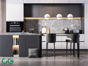 Modern bar bar chair combination 3d model
